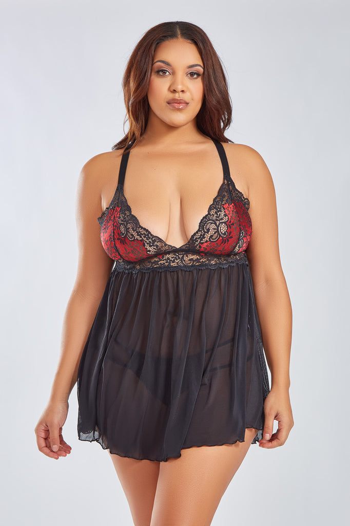 Natalia Babydoll Set