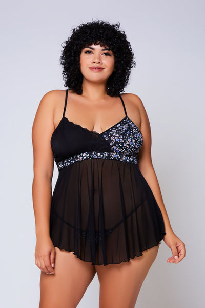 Hollyn Babydoll Set