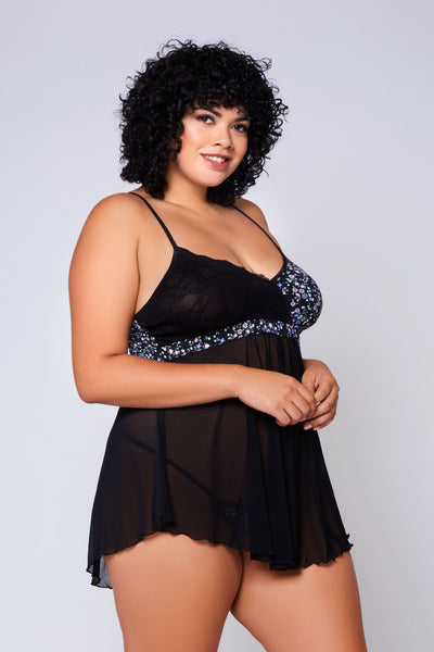 Hollyn Babydoll Set