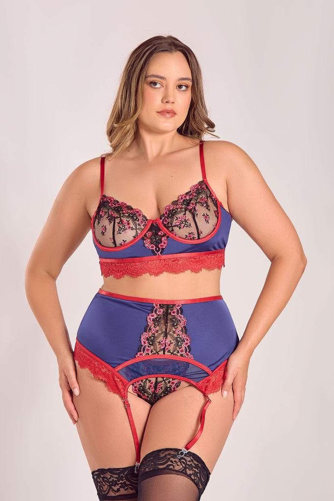 Maurielle 3 pc Bra Set