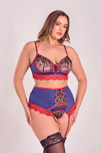 Maurielle 3 pc Bra Set