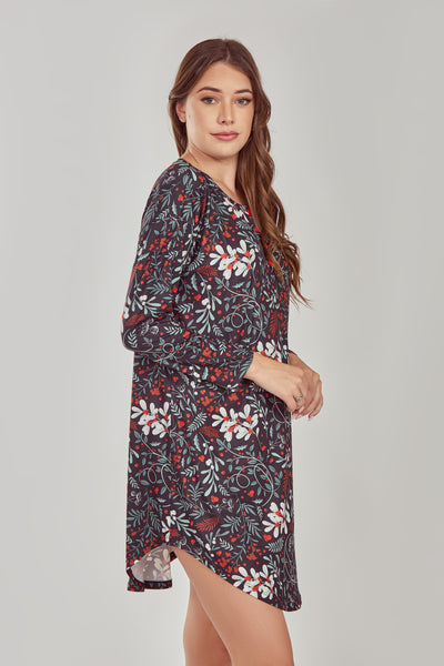 Holly Long Sleeve Sleep Dress