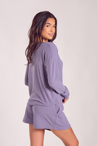 Maple Long Sleeve Shorts Set