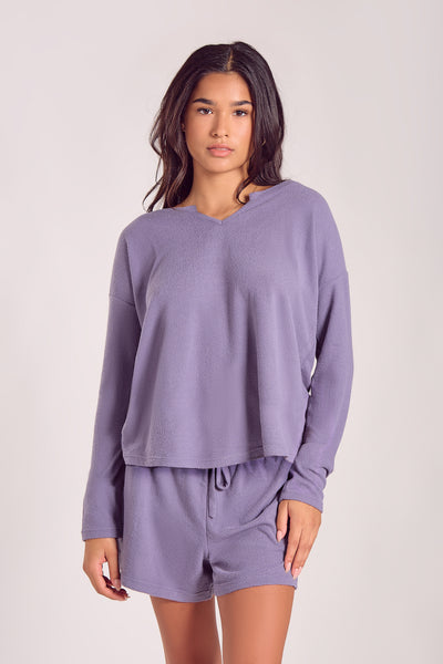 Maple Long Sleeve Shorts Set