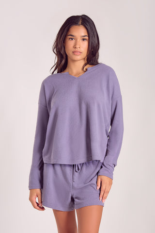 Maple Long Sleeve Shorts Set